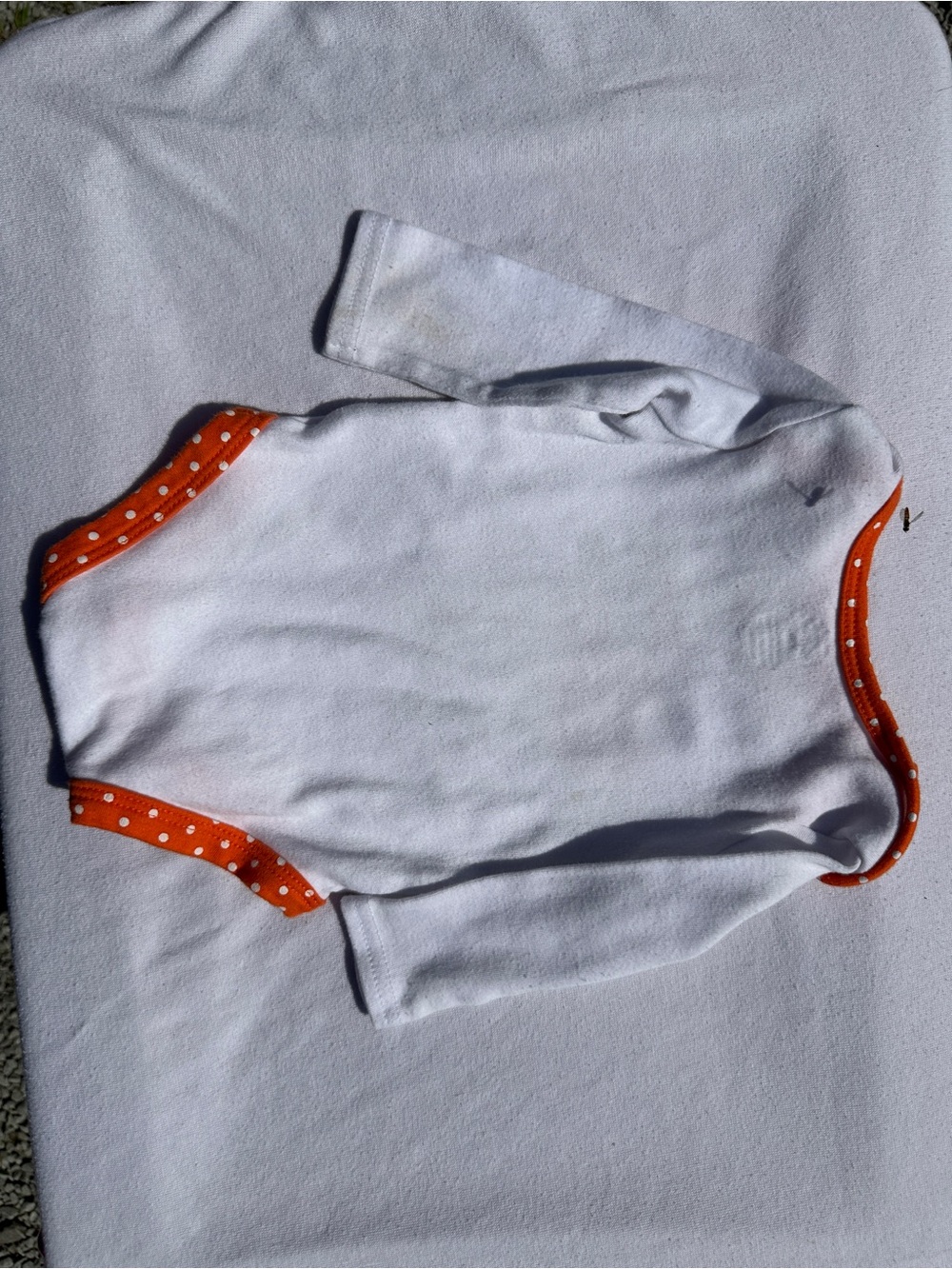 Carter's Pink, Coral & White Baby One-Piece Trio, Halloween shirt and pants (38) - Picture 10 of 10
